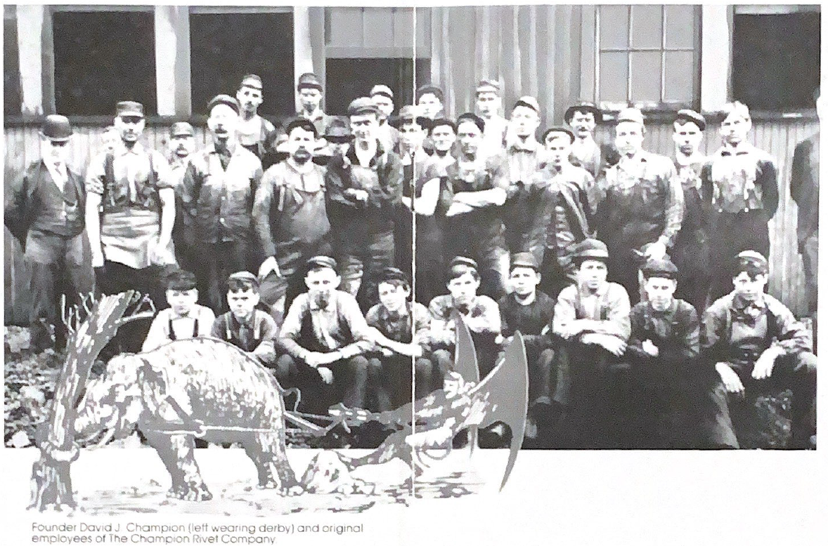 A photograph depicting the original Champion CISCO employees.